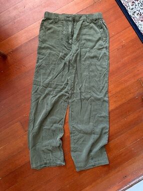 Alex Mill Olive Green Cargo Pants